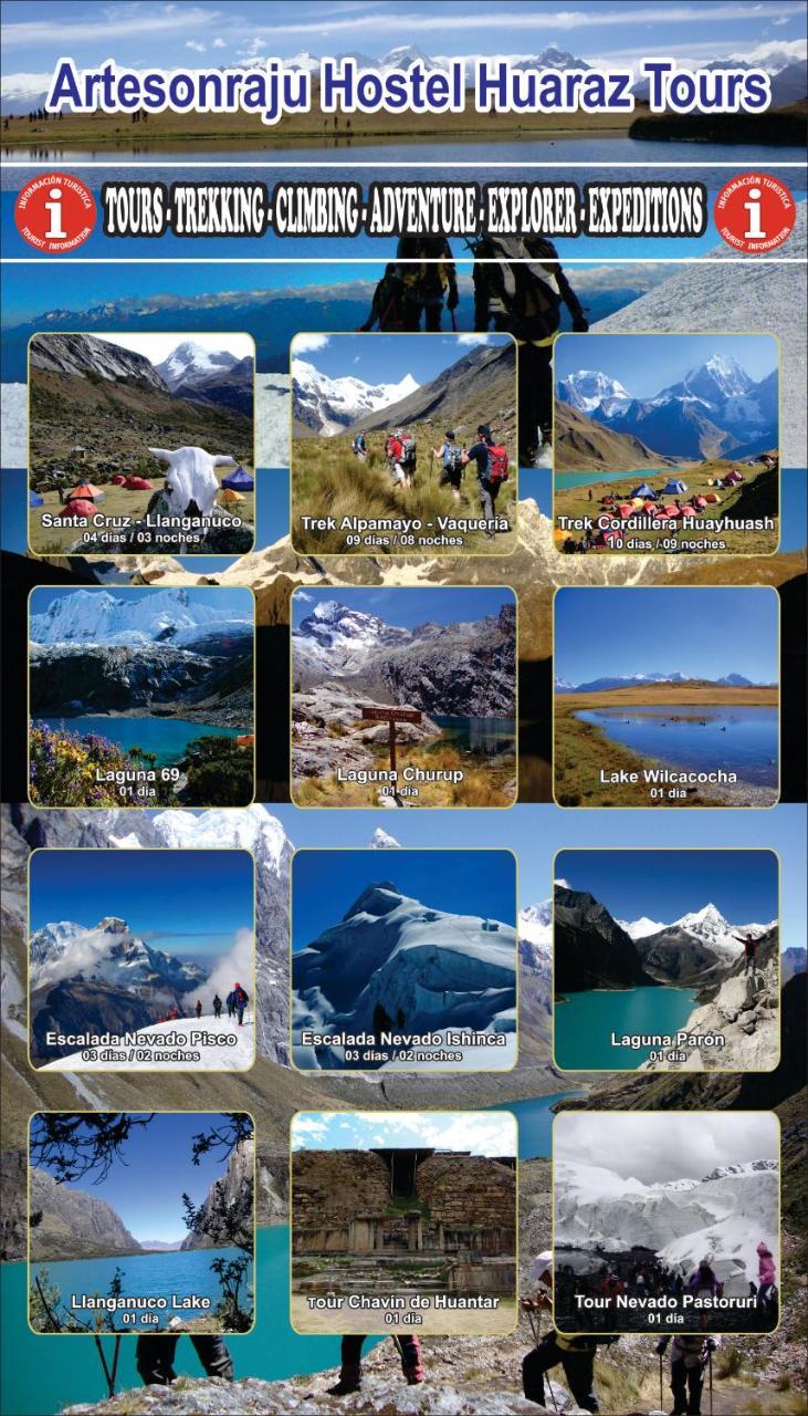 Artesonraju Hostel Huaraz Buitenkant foto